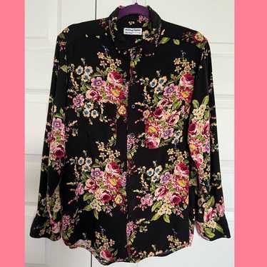 American Apparel Vintage Floral Blouse - image 1