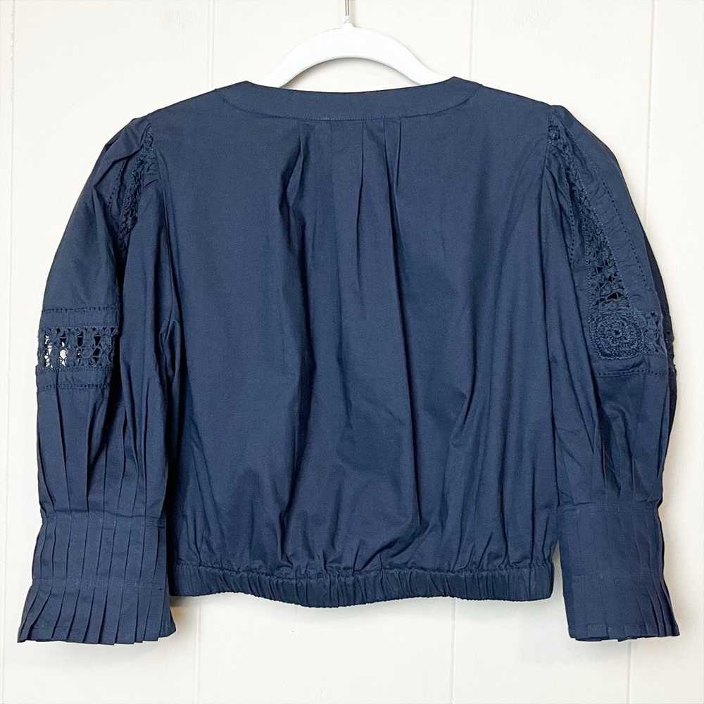 Sea New York Thora Thread Puff Sleeve Button Fron… - image 6