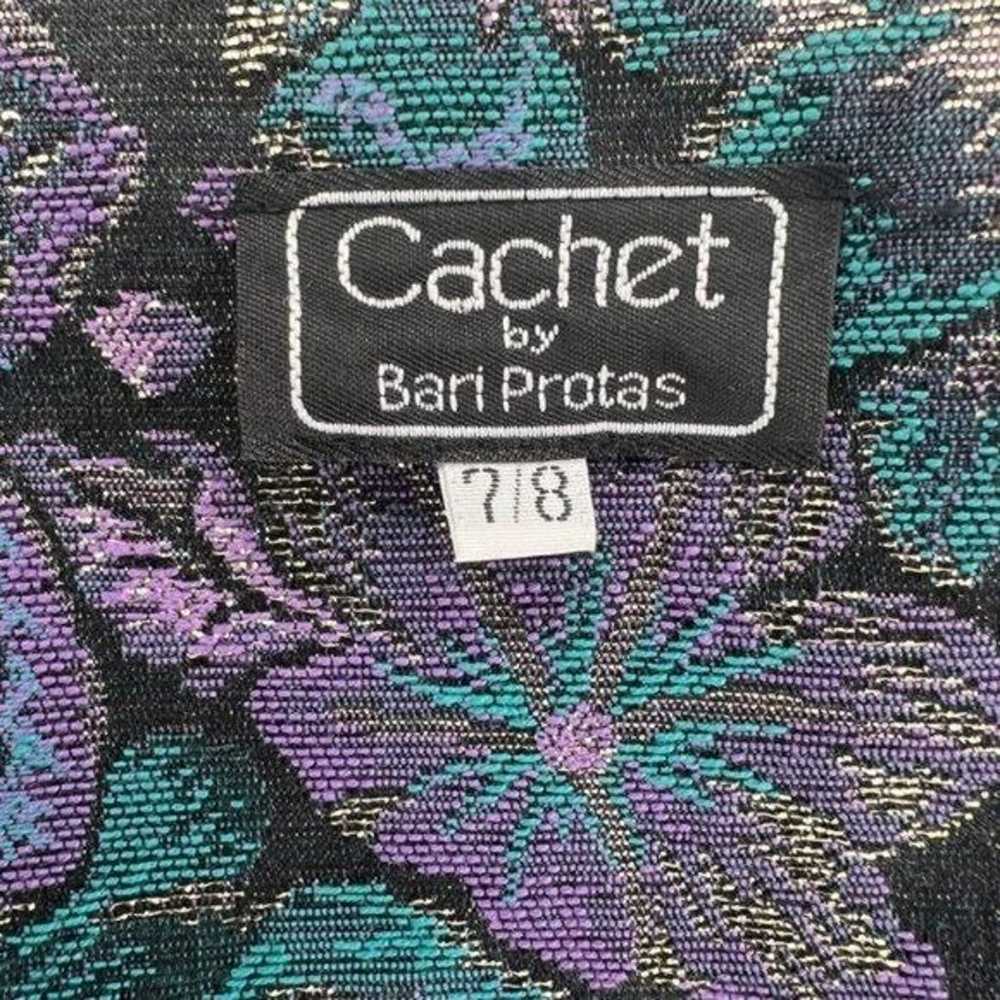 Elegant Cachet by Bari Protas Brocade Jacket - image 2