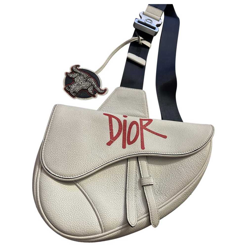 Dior Homme Saddle leather weekend bag - image 1