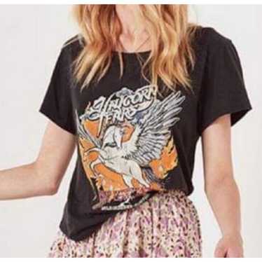 SPELL & GYPSY Unicorn Tears Distressed T Shirt Wi… - image 1