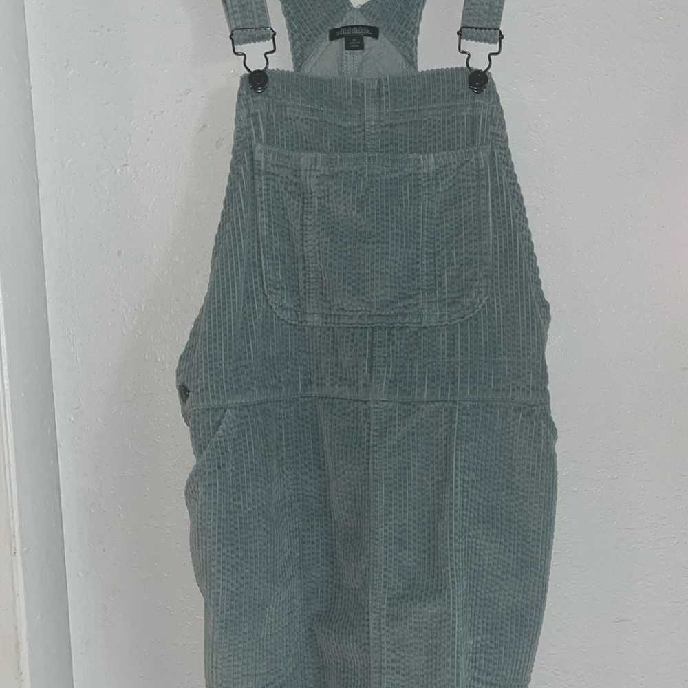 Wild Fable pastel blue corduroy overall dress - image 1