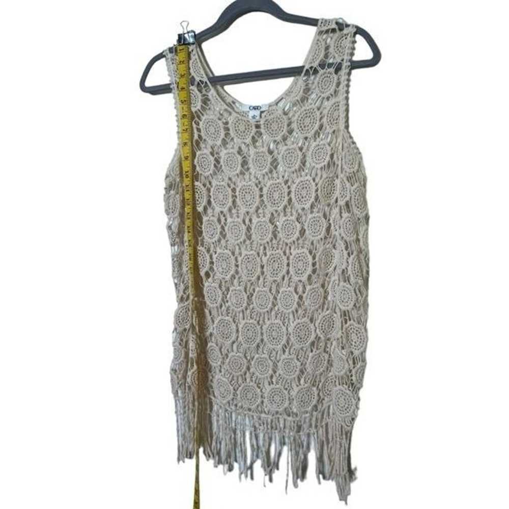 Cato Retro Crochet Tunic Tanktop Sleeveless Cover… - image 6