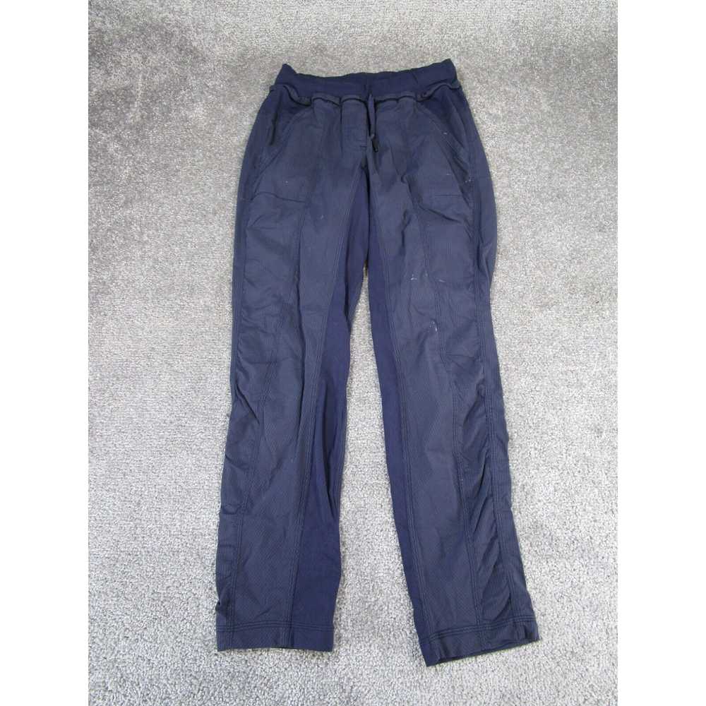 Lululemon Lululemon Pants Womens 4 Blue Striped L… - image 1