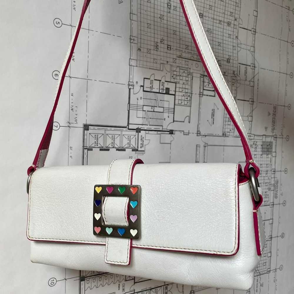 Y2K Dooney and Bourke white mini purse - image 2