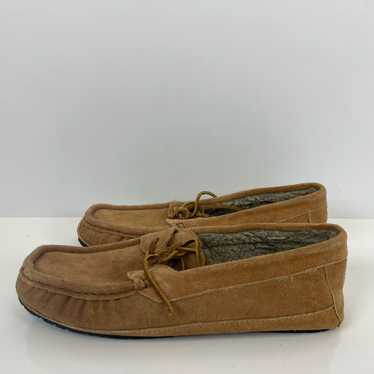 Minnetonka Minnetonka Leather Laced Soft Sole Moc… - image 1