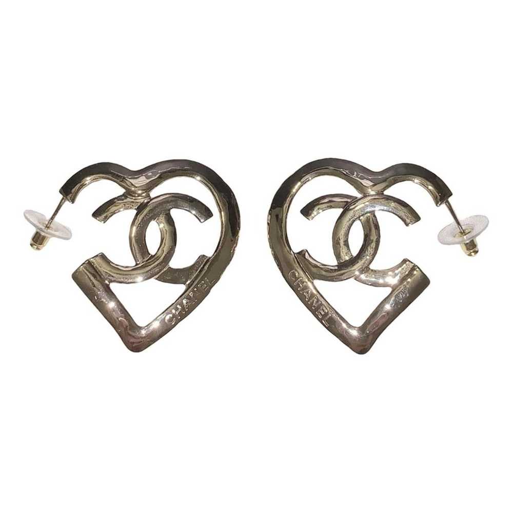 Chanel Cc earrings - image 1