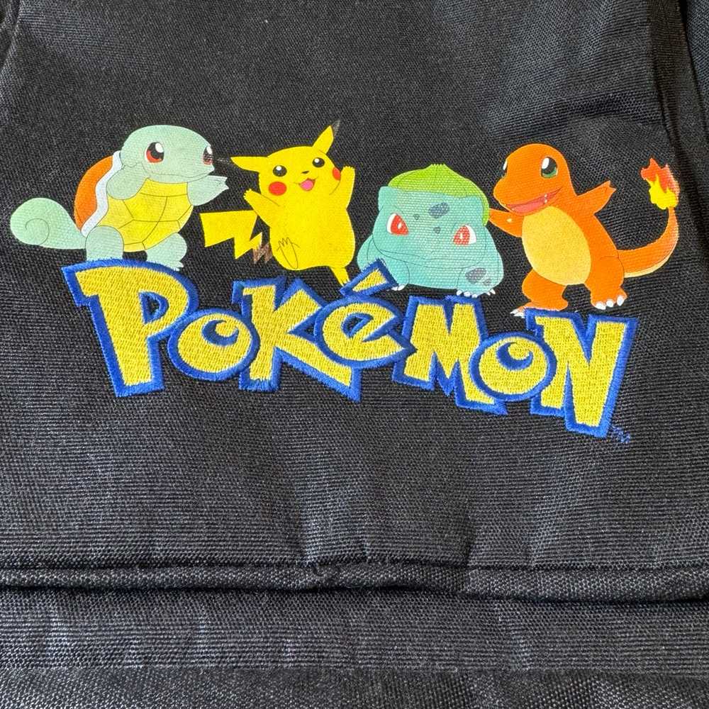 Vintage 1999 Pokemon Backpack Pikachu Charmander … - image 2