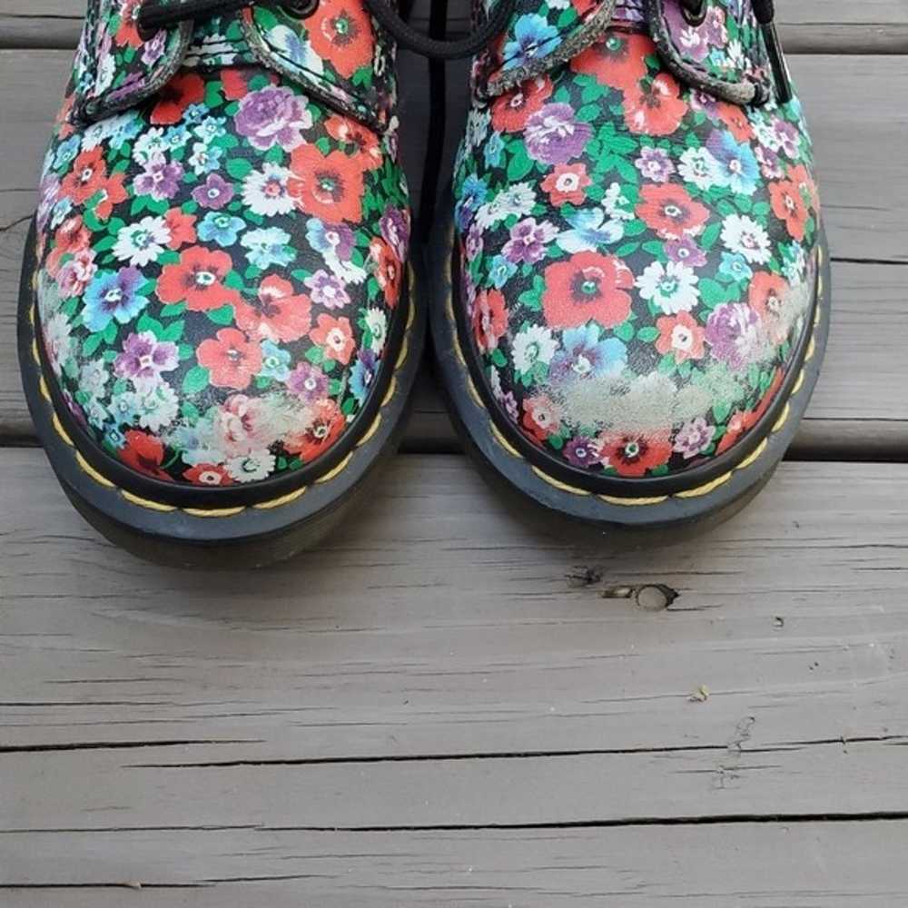 Dr Martens 1460 Pascal Black Wild Poppy Floral La… - image 6