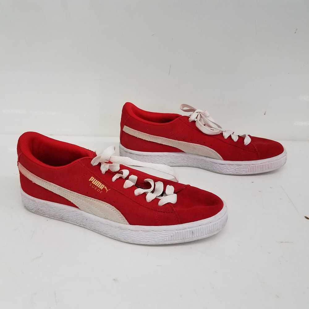 Puma Suede Shoes Red Size 6 - image 1