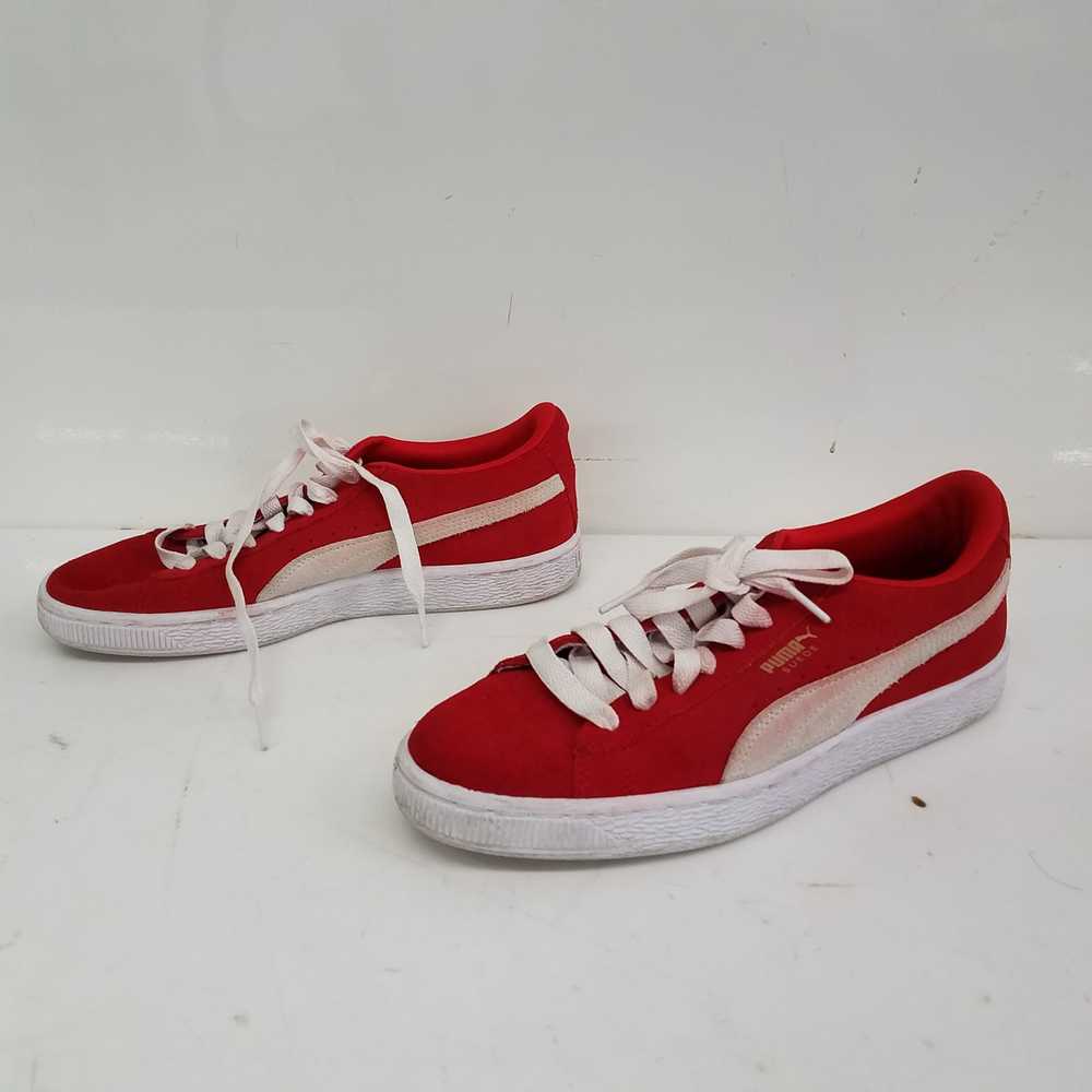 Puma Suede Shoes Red Size 6 - image 2