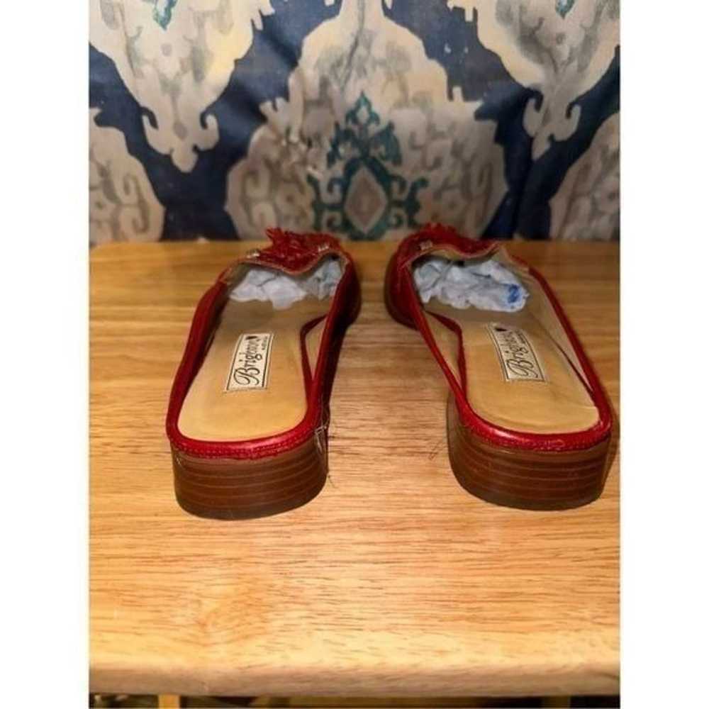 Brighton Julie’ vintage Slip-on Loafers red , Siz… - image 2