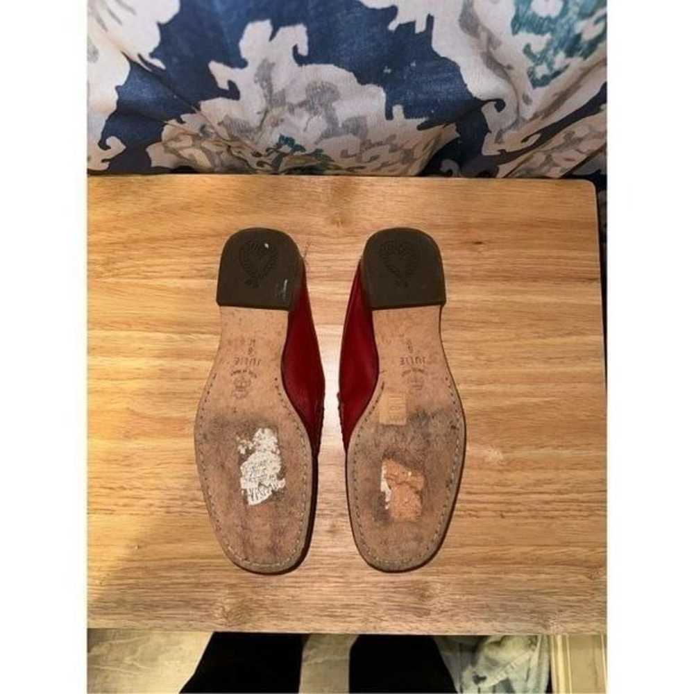 Brighton Julie’ vintage Slip-on Loafers red , Siz… - image 5