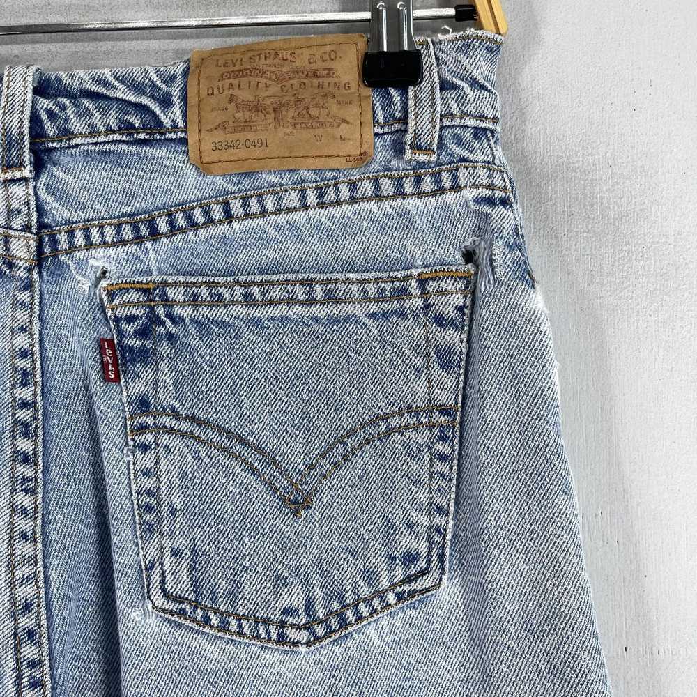 Distressed Denim × Levi's × Vintage W27 Vintage L… - image 7