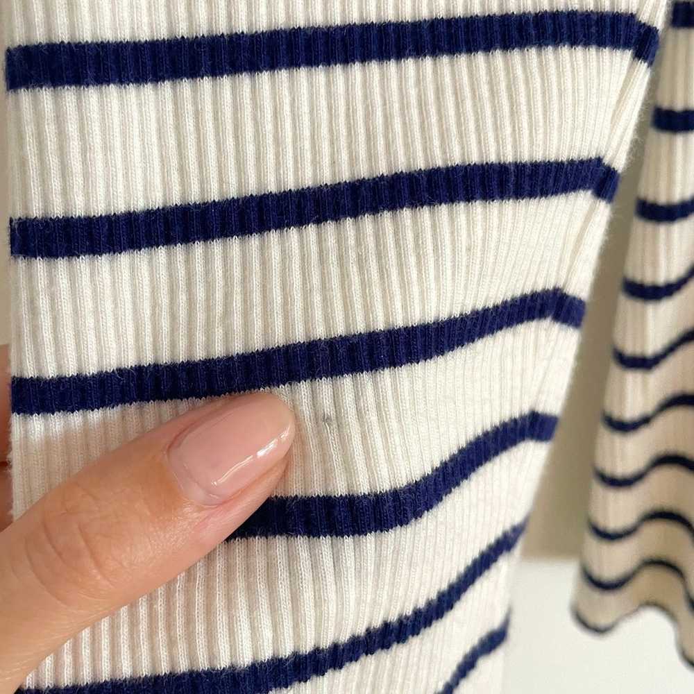 J.Crew - Vintage Rib Puff-Sleeve T-Shirt in Stripe - image 10