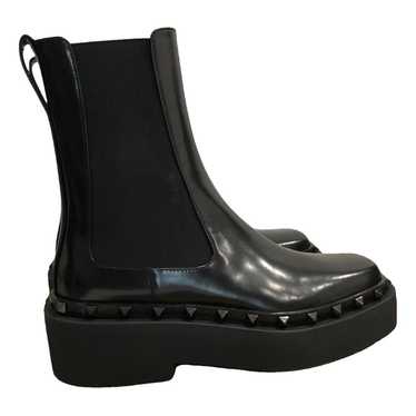 Valentino Garavani Leather biker boots - image 1