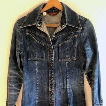 Vintage 70s Denim Landlubber Jeans Dress - image 1