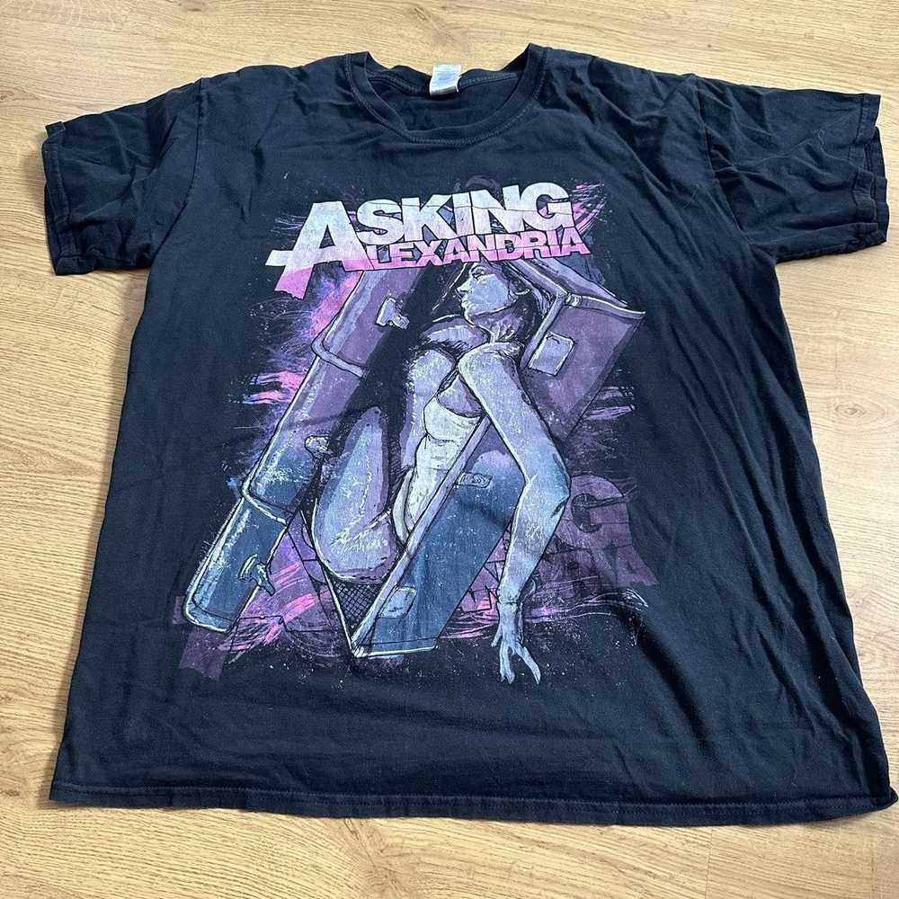 Band Tees × Rock T Shirt × Rock Tees Asking Alexa… - image 1