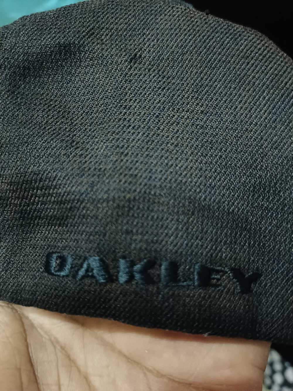 Oakley × Vintage Tincan Carbon Full Logo Faded Bl… - image 3