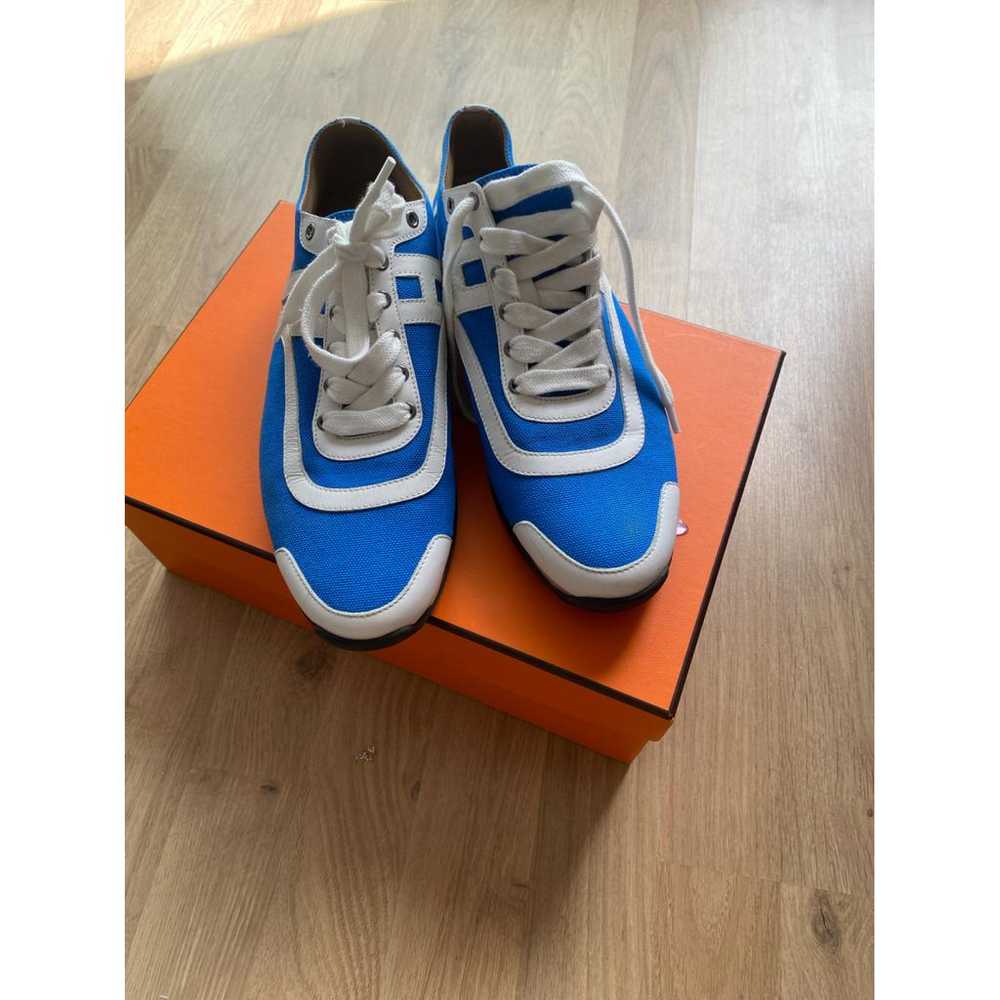 Hermès Cloth trainers - image 9