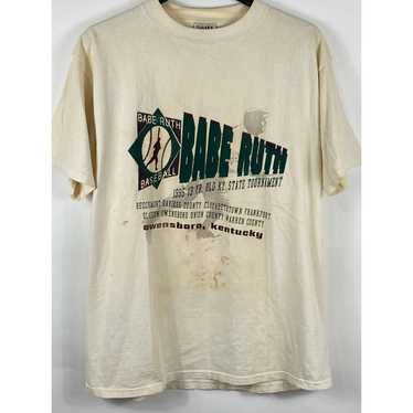 Men's New York Yankees Babe Ruth Nike Gray Road Cooperstown