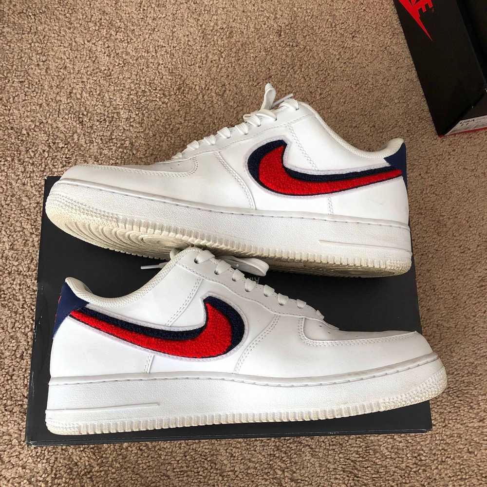 Nike Air Force 1 07 LV8 Chenille Swoosh - image 2