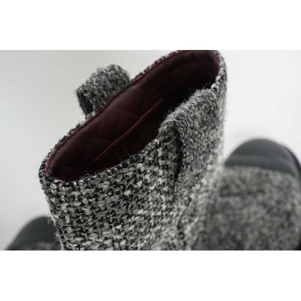 Chanel Tweed ankle boots - image 9