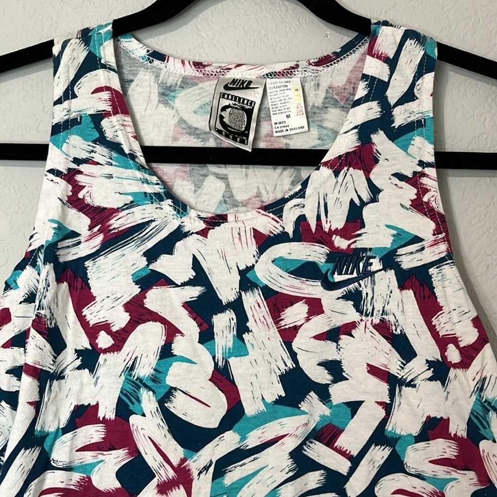 Nike Vintage 90s Tank Cotton M. - image 2