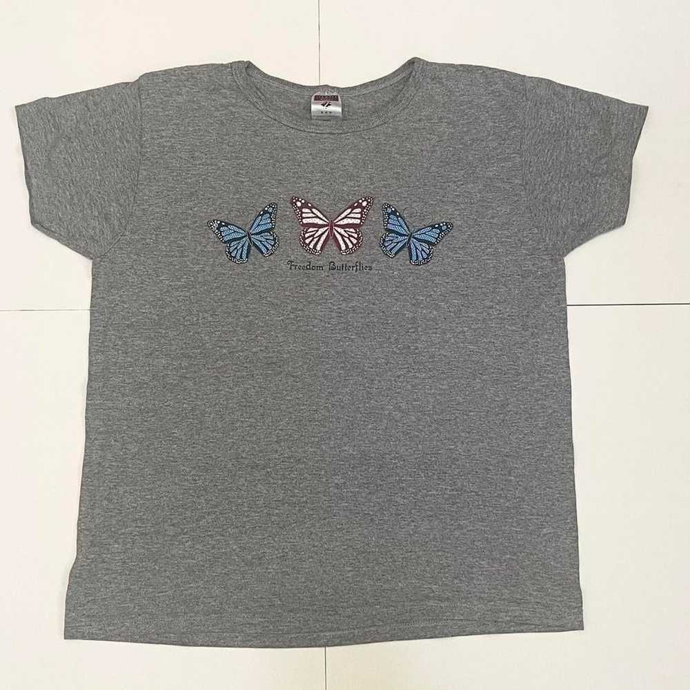 Vintage Y2K butterfly shirt - image 1