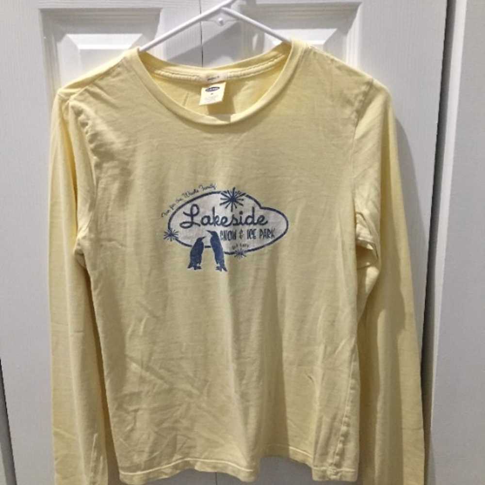 Old Navy Vintage Long Sleeve T-Shirt - image 1