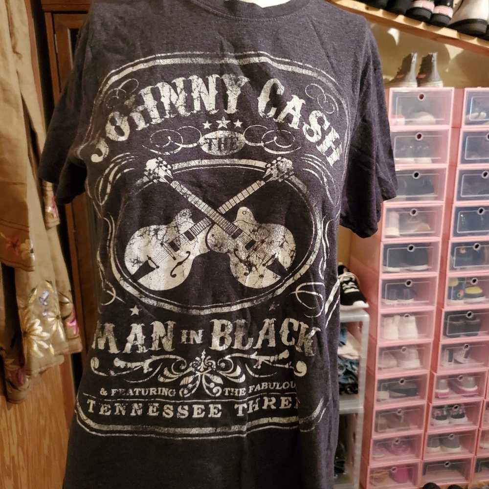 Cash Vintage Johnny Cash The Man in Black Featuri… - image 2