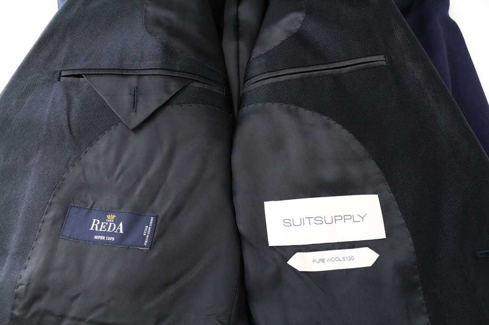 Suitsupply LAZIO TUXEDO UK36R Slim Navy Wool 3Pc … - image 10