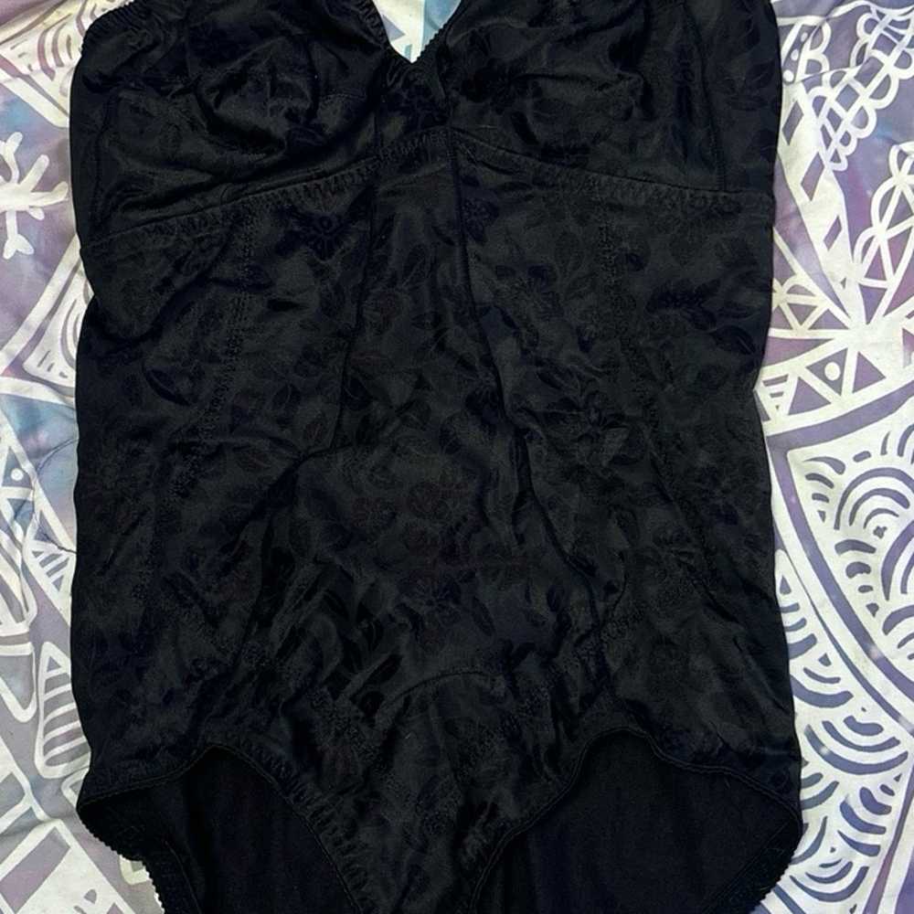 Sears Vintage Black Women’s Slimming Shapewear Bo… - image 1