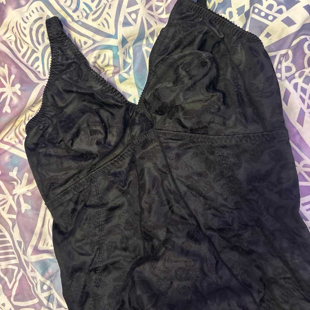 Sears Vintage Black Women’s Slimming Shapewear Bo… - image 2