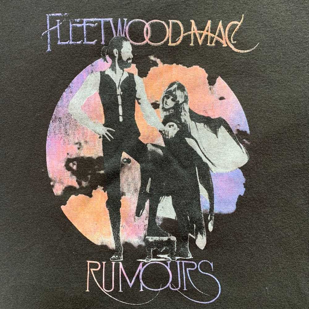 Fleetwood Mac 'Rumours' Graphic Band Tee Cropped … - image 1