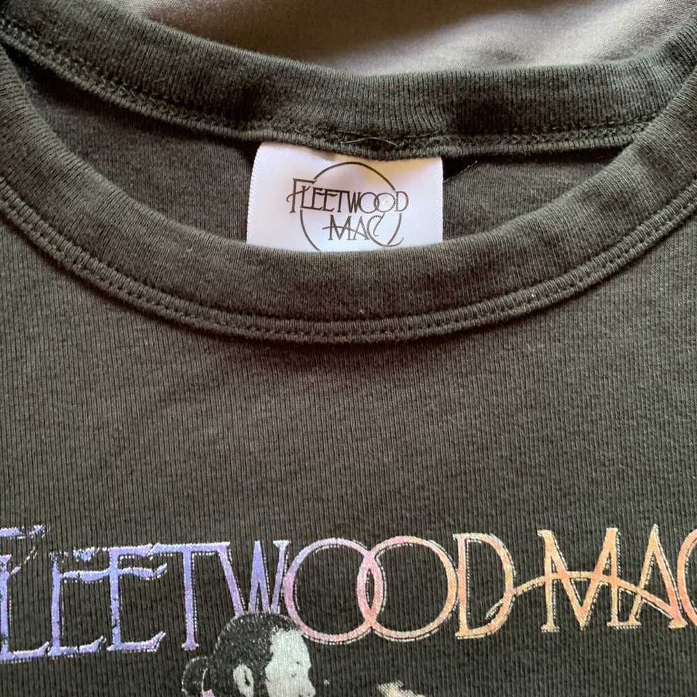 Fleetwood Mac 'Rumours' Graphic Band Tee Cropped … - image 4