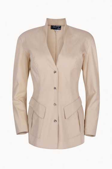 80s Thierry Mugler Activ Beige Jacket