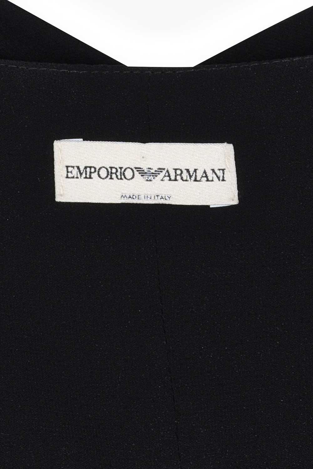 Emporio Armani 2004 Black Dress - image 5