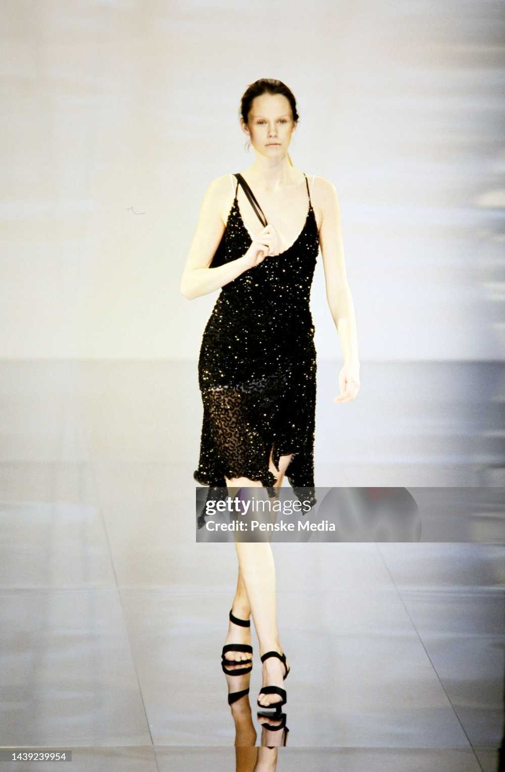 Emporio Armani Fall 2001 Black Dress - image 2