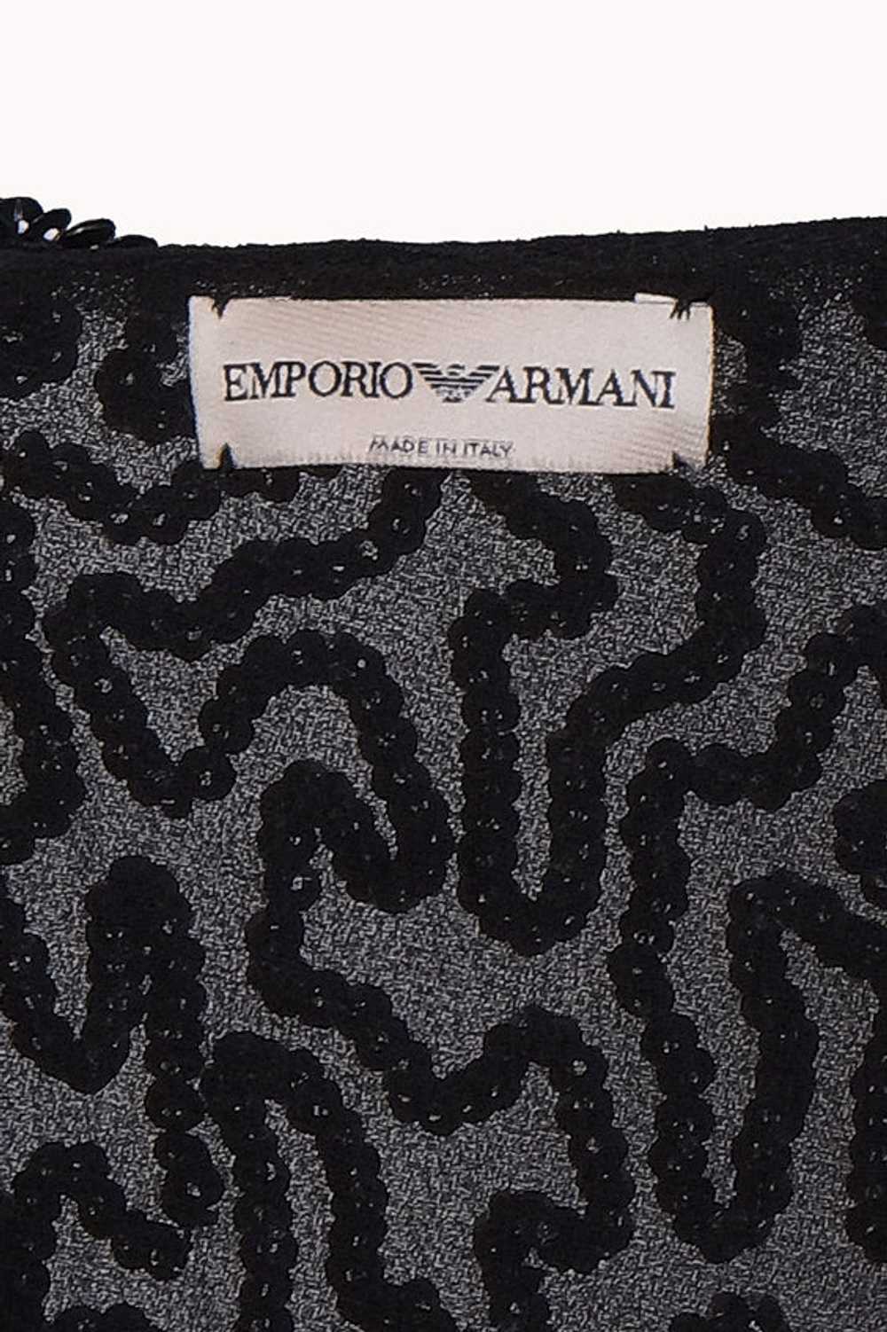 Emporio Armani Fall 2001 Black Dress - image 7