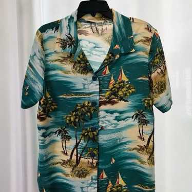 Vintage Sarah Bentley Hawaiian Blouse - image 1