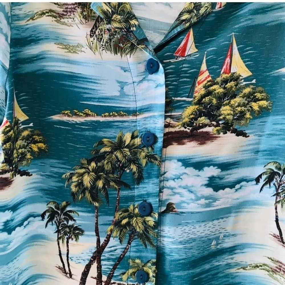 Vintage Sarah Bentley Hawaiian Blouse - image 3