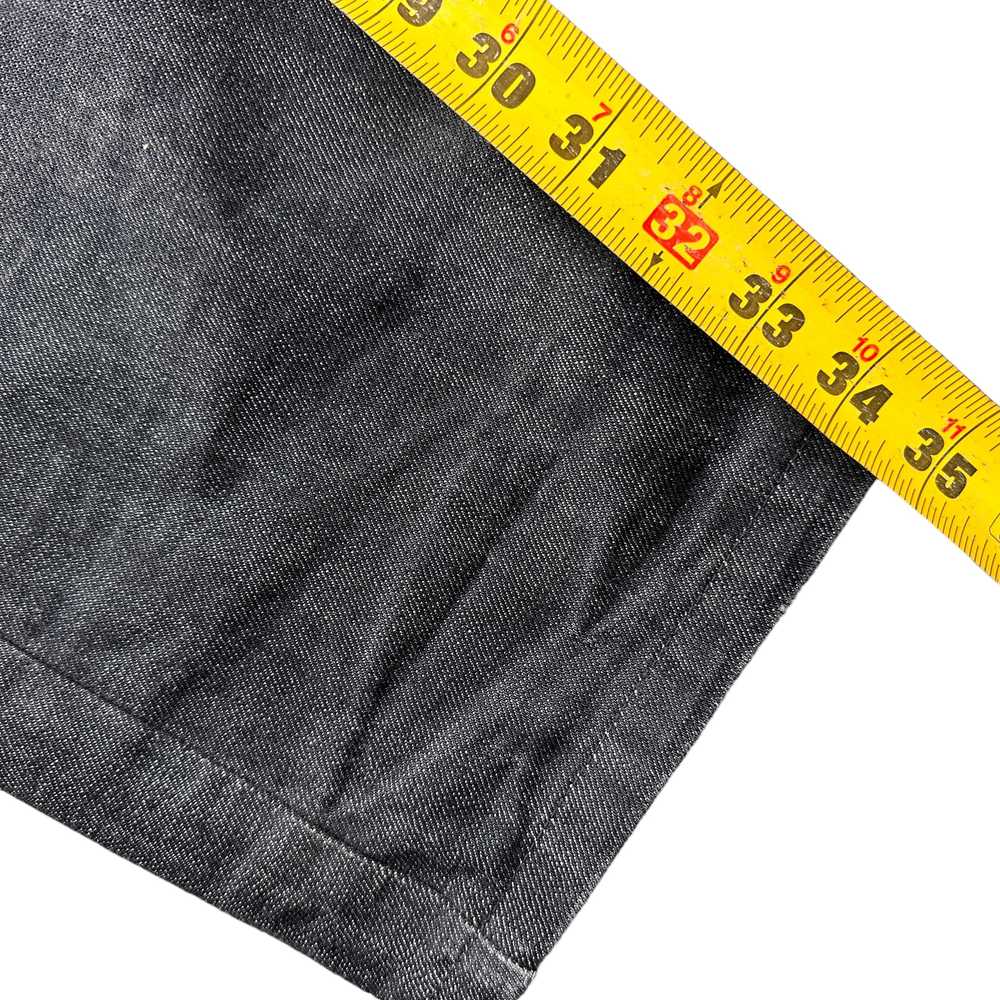 APC raw black denim new standard 34/34 - image 7