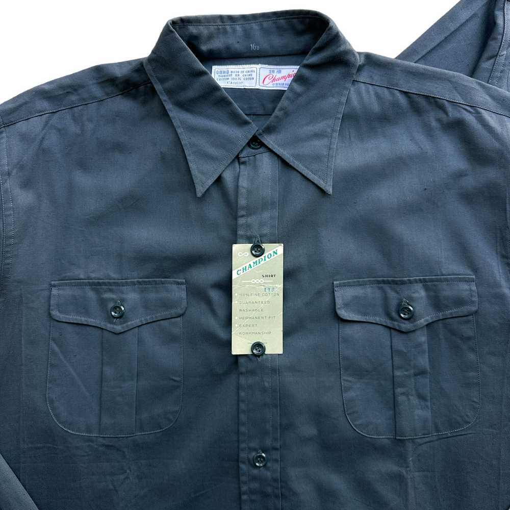 70s Champion brand work shirt large - image 3