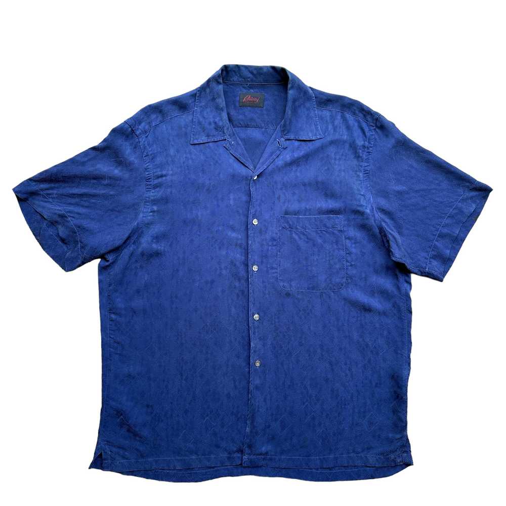 Brioni rayon shirt large Made in italy🇮🇹 - image 1