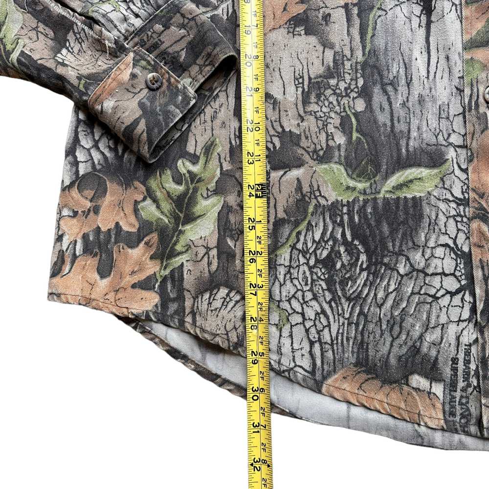 Real tree camo button down shirt XL - image 3