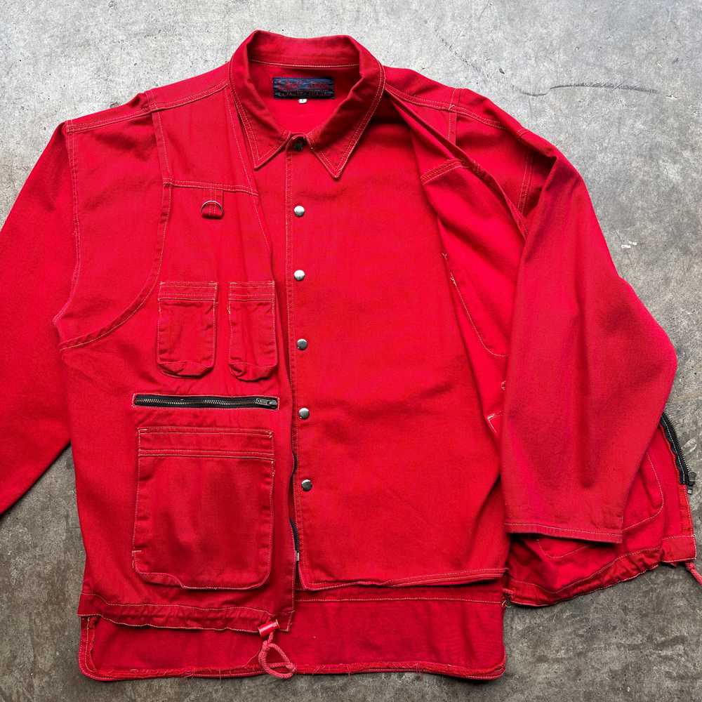 90s Exhaust cotton jacket. Large - image 9