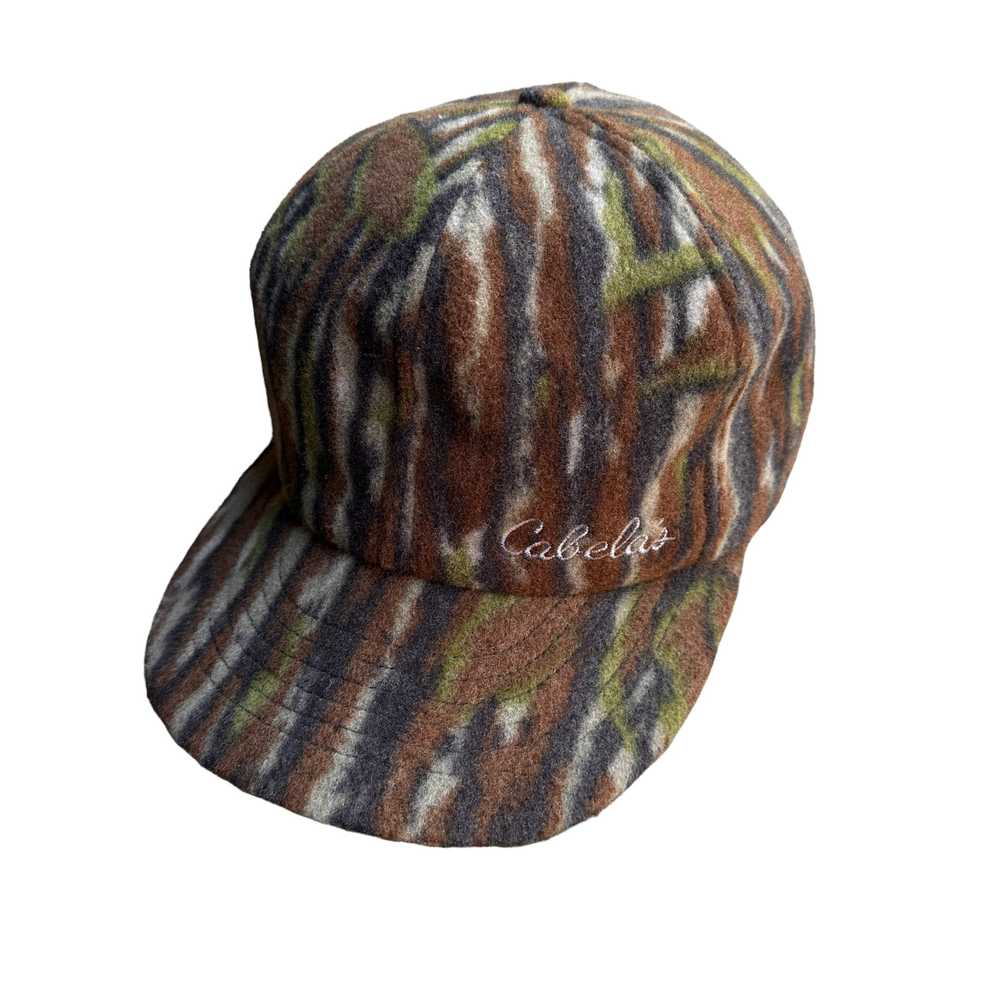 Cabelas fleece camo hat M/L - image 1