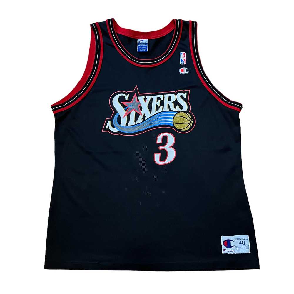 76ers Iverson Champion Jersey - image 1