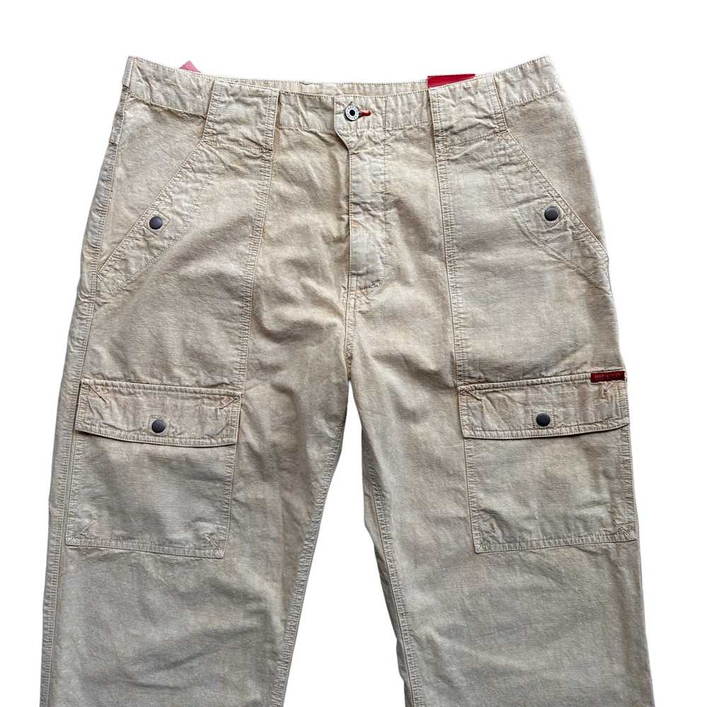 Y2K GUESS baggy cargos cotton pants 36/32 - image 2